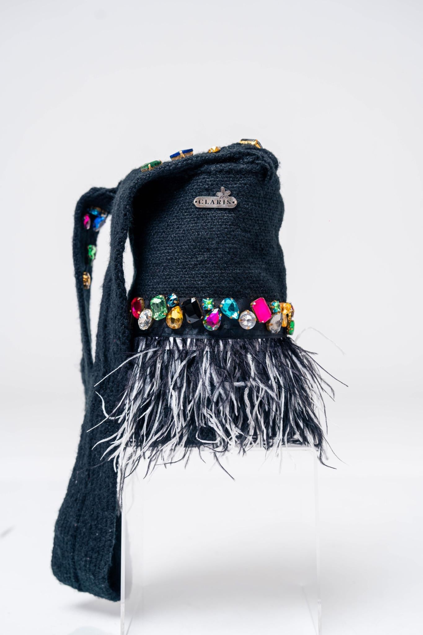 Crystal Black and White Bag